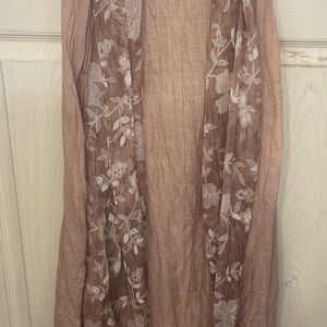 Floral Sheer Cardigan